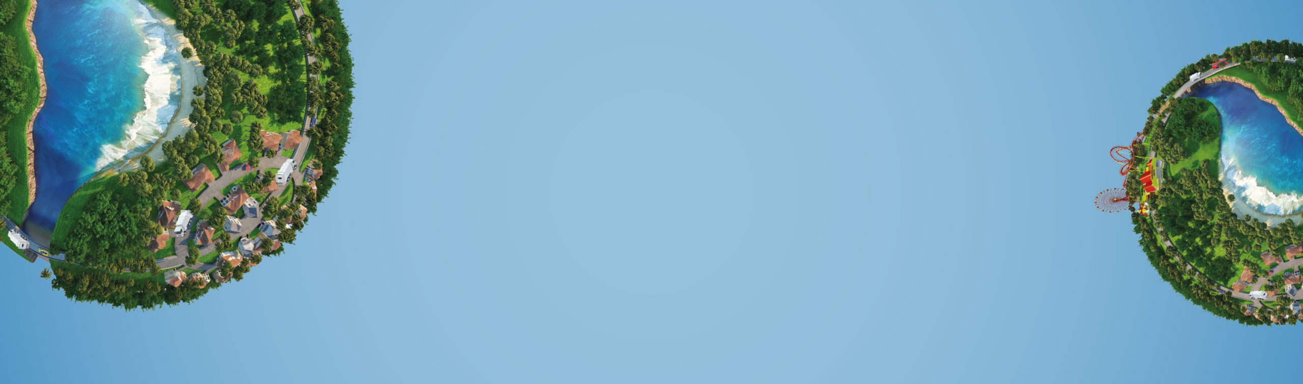 City, Countryside, Waste